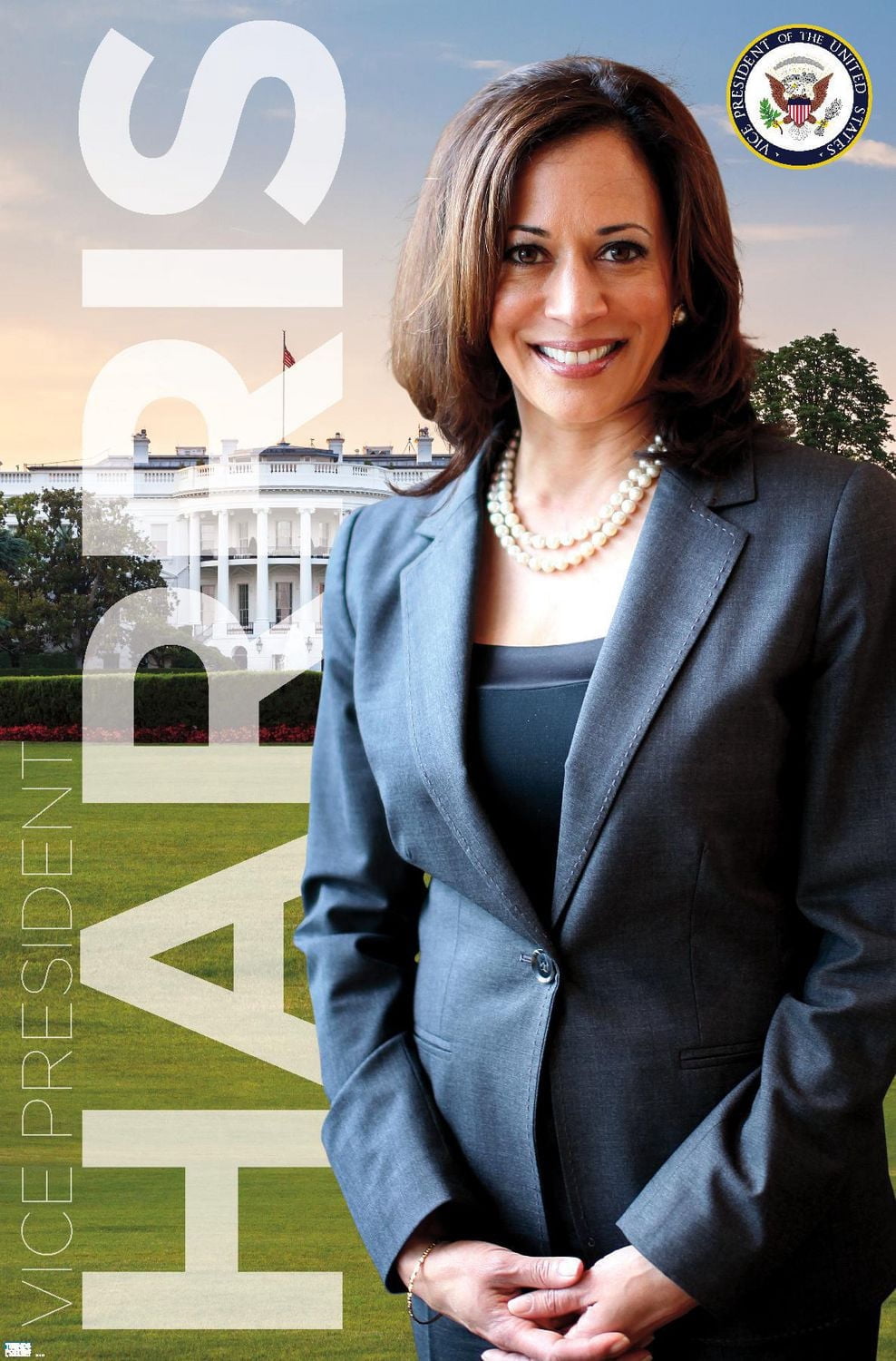 Kamala Harris - Vice President Wall Poster, 22.375" x 34"