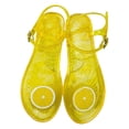 thumbnail image 1 of Kcodviy Fabricant de Chaussures pour Femmes Sandales de Marche Transparentes Femmes Chaussures Jelly Confort Femmes Sandales Plates de Randonnée Femmes Pantoufles Pantoufles d'Été Plage Sandales de Designer pour Femmes Jelly, 1 of 7