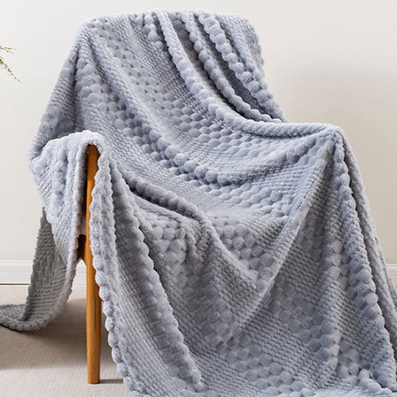 Nilvkv Blanket Soft Thick Facecloth Blankets Nap Blankets for Beds Sofas and Other Scenarios Provide The Ultimate in Comforts(27.56x39.37in)