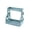 Blue, variant on tumgatte Multi-purpose Kitchen ShelfDouble Plastic Floor Kitchen Spice RackRemovable Hole Knife Storage Shelf Clearance