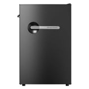 Frigidaire 4.5 Cu. ft. Compact Retro Refrigerator with Built-in Side Bottle Opener, Mini Fridge with Chiller Compartment, Black