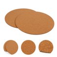 thumbnail image 3 of Shisuyan Protect Furniture Cork Coaster Light Brown 2Pcs 11.8In Round, 3 of 8