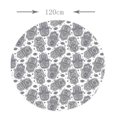 thumbnail image 3 of ziyahi Elastic Edged Waterproof Backed Fitted Table Cover Tableclothes Cover waterproof Style E 1.2m, 3 of 9
