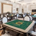 thumbnail image 3 of Poker Table Top,Mahjong Mat Reduction Mahjongg Table Mat Mahjong Accessories Tablecloth Game Poker Domino Game Game Mat for Card Board and Tile Games 70X70Cm,Board Game Table, 3 of 5