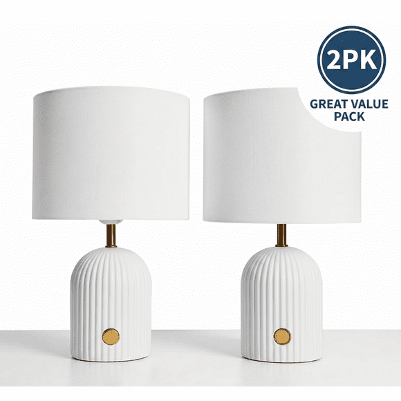 Lot de 2 lampes tactiles Rowie Anko, Ceramique