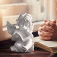 thumbnail image 1 of BKER Mignonne Petite Statue d'Ange pour Intérieur et Extérieur Maison, 1 of 5