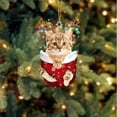 thumbnail image 4 of Christmas Decorations Acrylic Stockings for Cats - Tree Hangs Festive Crafts Unique Holiday for Home Decoration, 4 of 4