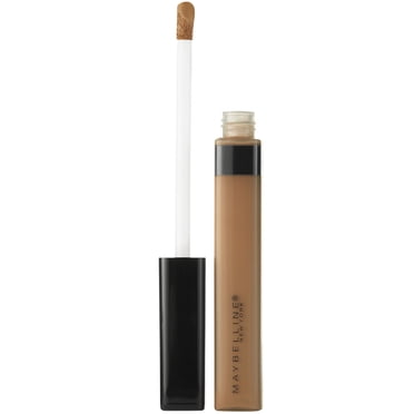Correcteur liquide sans huile Fit Me Maybelline New York, Couvrance naturelle impeccable, Léger, Atténue l’apparence des rougeurs, des imperfections et des défauts, Café, 50, 6.8 ml