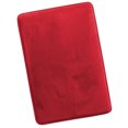 thumbnail image 2 of 1 Large Clara Clark Bath Mat Bathroom Rug - Absorbent Memory Foam Bath Rugs - Non-Slip, Thick, Cozy Velvet Feel Microfiber Bathrug, Plush Shower, Toilet- Floor Bathmats Carpet - Red - 20"x32", 2 of 6