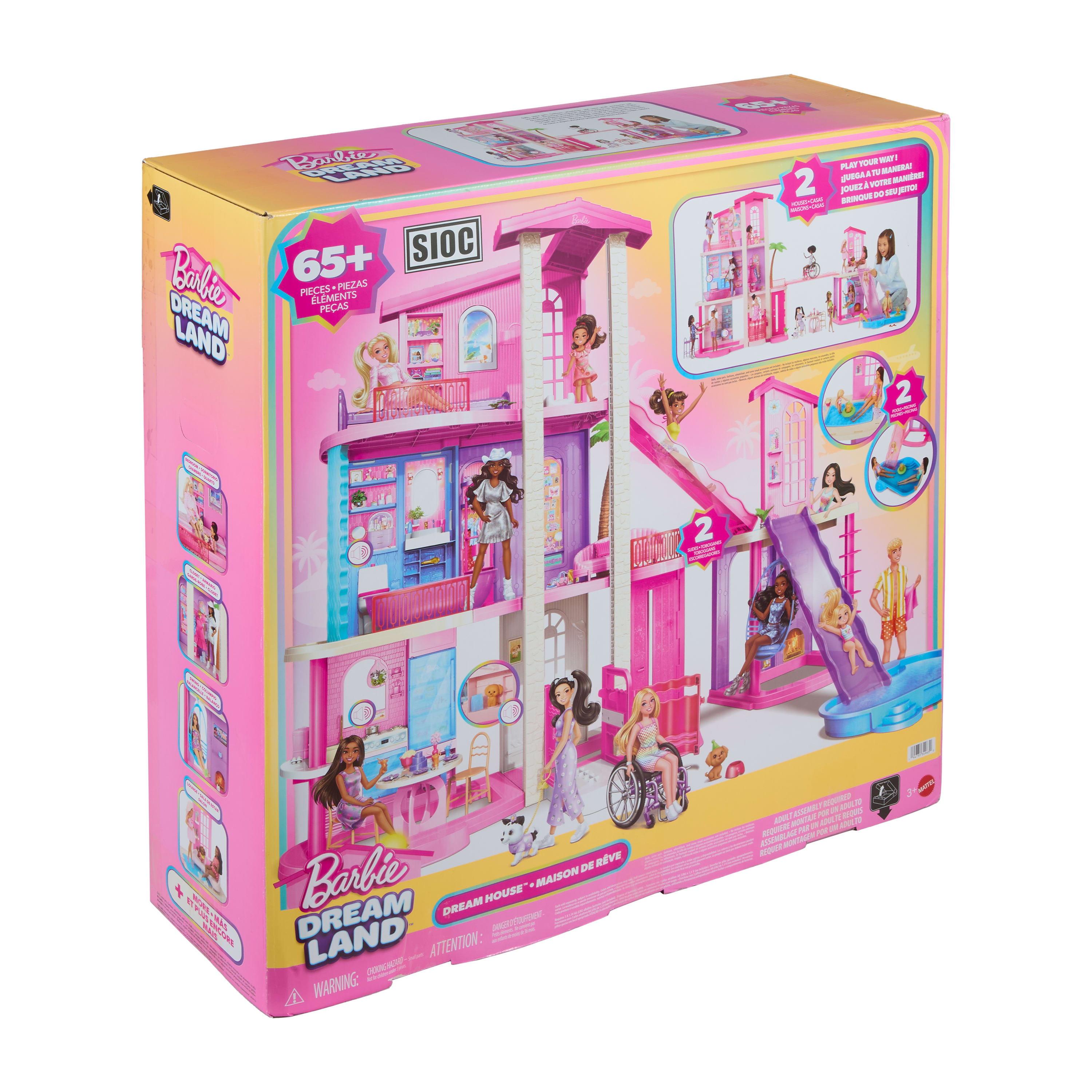 Barbie La Maison de Rêve de Barbie 2026 avec plus de 65 éléments
