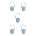 thumbnail image 3 of Transemion ABS Decorate With Lightweight Planter With Removable Strape And Wall-Mount Option Inner Layer Hollowed Out For Better Blue 8.7*9.5*20.5cm 5Set, 3 of 6