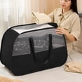 thumbnail image 1 of TACILIP Closet Organizers and Storage, Shoulder Type Large-capacity Dirty Clothes Basket Border Foldable Laundry Basket Thickened Cloth Dirty Clothes Basket Breathable Storage Basket, Birthday Gifts, 1 of 6
