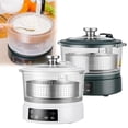 thumbnail image 2 of FLKWOP Low Carb Rice Cooker Low Sugar Digital Steamer, Intelligent Lifting Sugar Removal Rice Cooker, with Stainless Steel Steamer Tray, Touch Control, Automatic Drain Rice Steamer, 3 L, 2 of 8