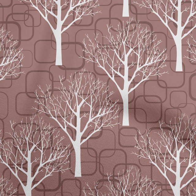 oneOone Velvet Dark Rose Brown Fabric Dot Sewing Craft Projects Fabric Prints By Yard 58 Inch Wide