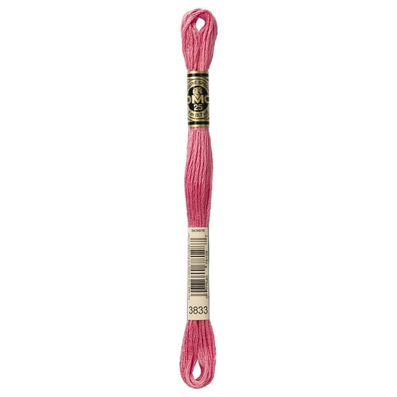 DMC rose coton 6 brins fil à broder écheveau, 8 m (8.7 yd)