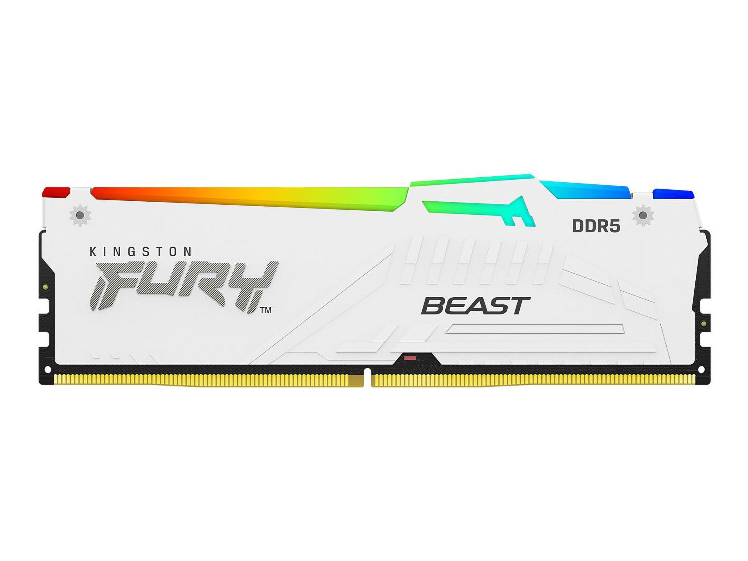 Kingston FURY Beast RGB - DDR5 - kit - 32 GB: 2 x 16 GB - DIMM 288