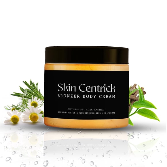 Bronzant Corporel Scintillant - Convient à Tous les Types de Peau / Éclat Bronze Illuminateur pour le Visage et le Corps / Maquillage des Jambes Bronze et Hydratant pour Femmes