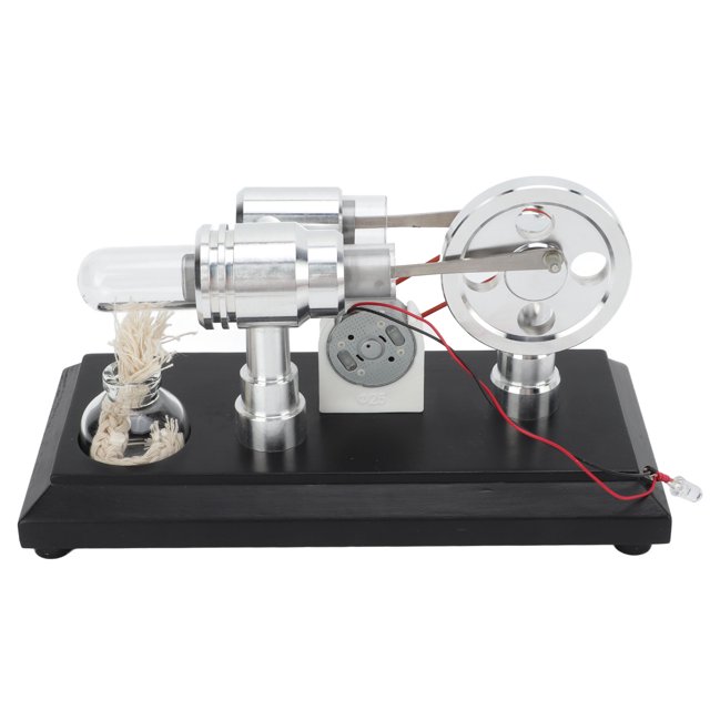 Modèle de Moteur de Moteur de Stirling, Kit Éducatif de Modèle de Moteur de Brassage de LEDs d'Opération Simple pour des Projets Scientifiques pour la Présentation de Classe