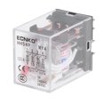 thumbnail image 3 of Unique Bargains HH54P AC 24V Coil 4P4T 14 Pins Electromagnetic Power Relay Red LED with Scoket, 3 of 4