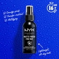 thumbnail image 4 of NYX Professional Makeup Setting Spray, Long Lasting Matte Finish, 60 ml, 4 of 10