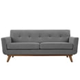thumbnail image 3 of Modway Engage Upholstered Fabric Loveseat in Expectation Gray, 3 of 5