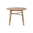 thumbnail image 2 of Baxton Studio Table à Manger en Bois de Caoutchouc Finition Chêne Brun Moderne Mi-Siècle, 2 of 5