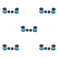 thumbnail image 1 of Decodeary Planche à Roulettes Reconstruire Kit Bagues Rondelles pour Pivot Tasses pour 2 Camions 3.25in Bleu 5 Pouces 5Set, 1 of 6