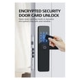 thumbnail image 4 of Door Lock, Tuya Smart Door Lock Digital Electronic Lock With Smart Card/password/key Unlock/USB Emerncy Charging ,Easy to Install, 4 of 7