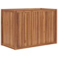 thumbnail image 1 of vidaXL Raised Bed 100x50x70 cm Solid Teak Wood, 1 of 5
