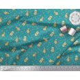 thumbnail image 2 of Soimoi Velvet Fabric Paw,Bone & Puppy Dog Decor Fabric Printed Yard 58 Inch Wide, 2 of 3