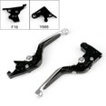 thumbnail image 1 of Adjustable Folding Extendable Brake Clutch Levers For Yamaha FZ1 FZ8 XJ6 FZ6 Silver, 1 of 2