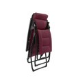 thumbnail image 2 of Lafuma Futura Air Comfort Fauteuil Inclinable Zéro Gravité Intérieur Extérieur, Bordeaux, 2 of 3
