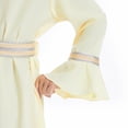 thumbnail image 5 of Hiiyo Big Girls Long Sleeve V-Neck Kaftan Maxi Dress Abaya Robe, 5 of 5