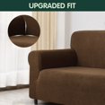thumbnail image 4 of CHUN YI 1-Piece Checks Stretch Sofa Cover Slipcover Couch Cover, 4 of 6