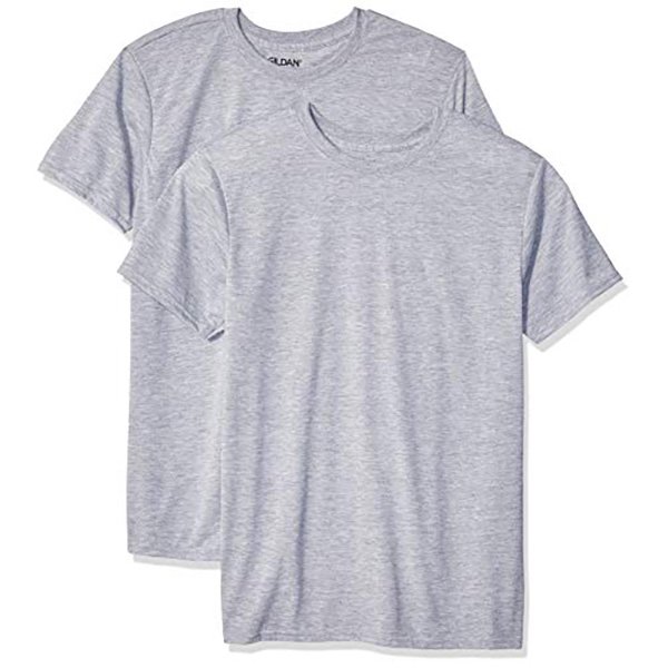 Gildan Men's Moisture Wicking Polyester Performance T-Shirt - G420 (Pack Of 2)