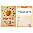 thumbnail image 1 of Customized Valentines Day Gifts for Kids Holiday Greeting Cards Name Photo Texts N6C1, 1 of 8