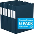 thumbnail image 1 of Davis Group, Premium Economy, D Ring, Binder, 6 Pack, 1", 1 of 3