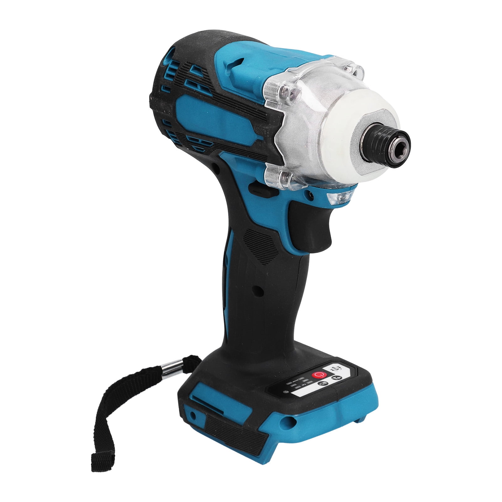 Impact Driver, 18V Rechargeable Cordless High-Power High Torsion Hand Drill with Round Chuck for Construction Sites for Mechanical Maintenance for Car Repairs