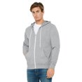 thumbnail image 1 of Bella + Canvas Unisex Sponge Fleece Full-Zip Hooded Sweatshirt, 1 of 1