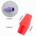thumbnail image 3 of Rvkxad 50PC Pencil Cap Erasers, Replacement Eraser Tips for Pencils, Small Rubber Caps, Pencil Top Erasers, 3 of 7