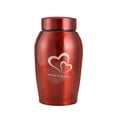 thumbnail image 1 of Pet Urns Funeral Final Comforting Resting Place Cremation Memorial Urn for Small Red, 1 of 9