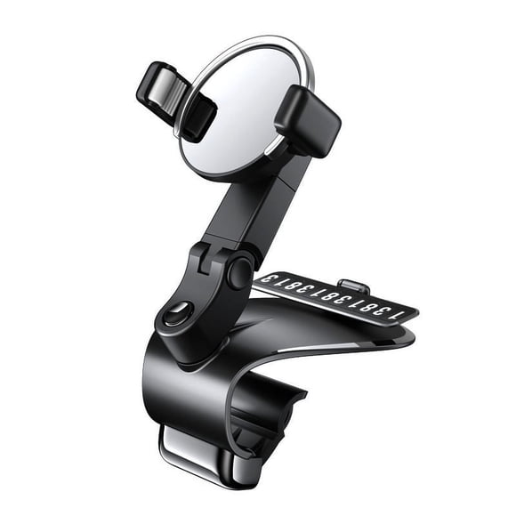 Car Phone Mount,Universal Cell Phone Holder,Cell Phone Holder,Compatible with Smartphone, GPS Devices and More,Home & Office Compatible with