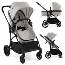 Babyjoy 2 in 1 Foldable Baby Stroller Kids Travel Newborn Infant