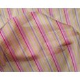 thumbnail image 4 of Tissu Tabby de Soie de Pomme Texture Rayure Tissu Imprimé BTY 42 Pouces de Large, 4 of 4
