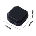 thumbnail image 3 of Portable Storage Box | Mini Travel Organizer | Six Space VC Classifier, Plastic, Easy-Open, Leakproof, Multicolor, 7.5x7x3cm, Lightweight Design, 3 of 6