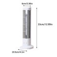 thumbnail image 3 of Yhmxh Fan-Desk Fan Portable Fan Box Fan Mini Fan Hot Selling USB Tower Fan Mini Leafless Tower Conditioner Small Fan Desktop Office Desk Tower Fan small fan, 3 of 7
