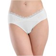 thumbnail image 4 of Birdeem Ladies Comfortable Prenatal Solid Color Large Size Abdominal Maternity Panties Low Waiste Underpants, 4 of 12