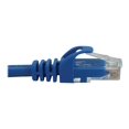 thumbnail image 2 of Eaton Tripp Lite Series Cat6a 10G Snagless Molded UTP Ethernet Cable (RJ45 M/M), PoE, Blue, 10 ft. (3.1 m) - Patch cable - RJ-45 (M) to RJ-45 (M) - 10 ft - UTP - CAT 6a - snagless, stranded - blue, 2 of 2