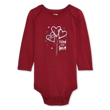 Cache-couche à manches longues George pour bébés filles
