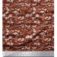 thumbnail image 1 of Soimoi Viscose Chiffon Fabric Two Tone Camouflage Decor Fabric Printed Yard 42 Inch Wide, 1 of 3